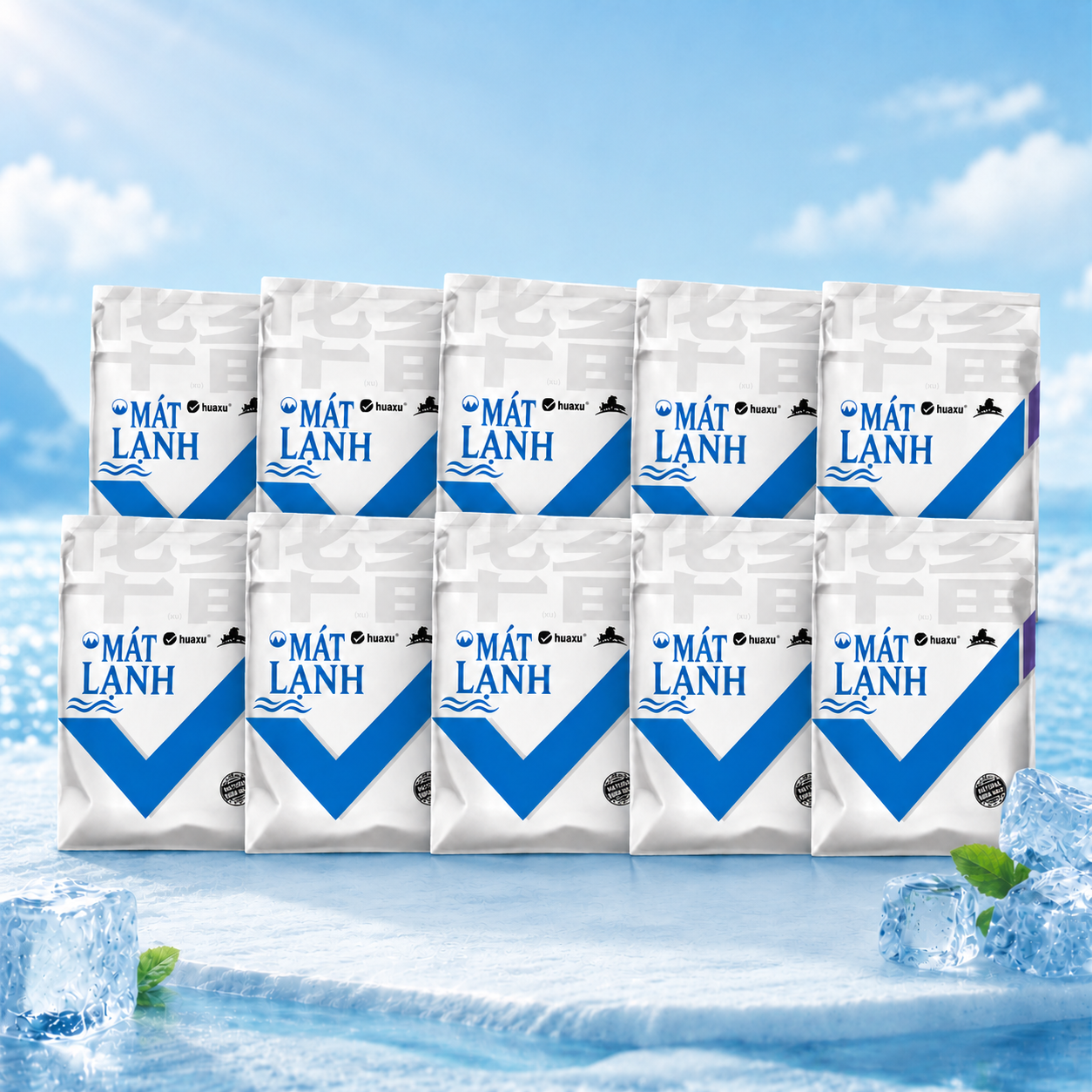 MÁT LẠNH Huaxu 500g - Hỗ Trợ Giảm Stress Nhiệt, Tiêu Hóa Tốt Cho Gia Súc Gia Cầm brand.pethealer
