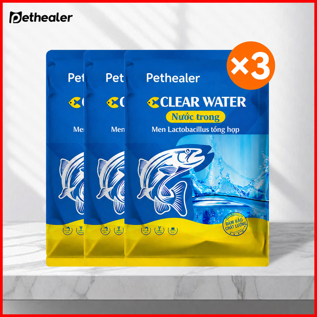 Chế phẩm hỗ trợ xử lý môi trường nước (Mua 2 Tặng 1) brand.pethealer