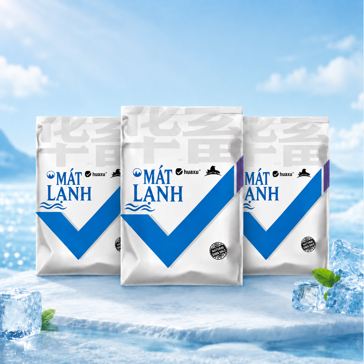 MÁT LẠNH Huaxu 500g - Hỗ Trợ Giảm Stress Nhiệt, Tiêu Hóa Tốt Cho Gia Súc Gia Cầm brand.pethealer