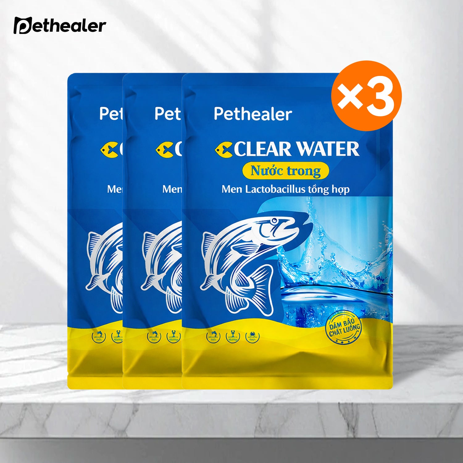 Phụ gia nuôi trồng thủy sản brand.pethealer