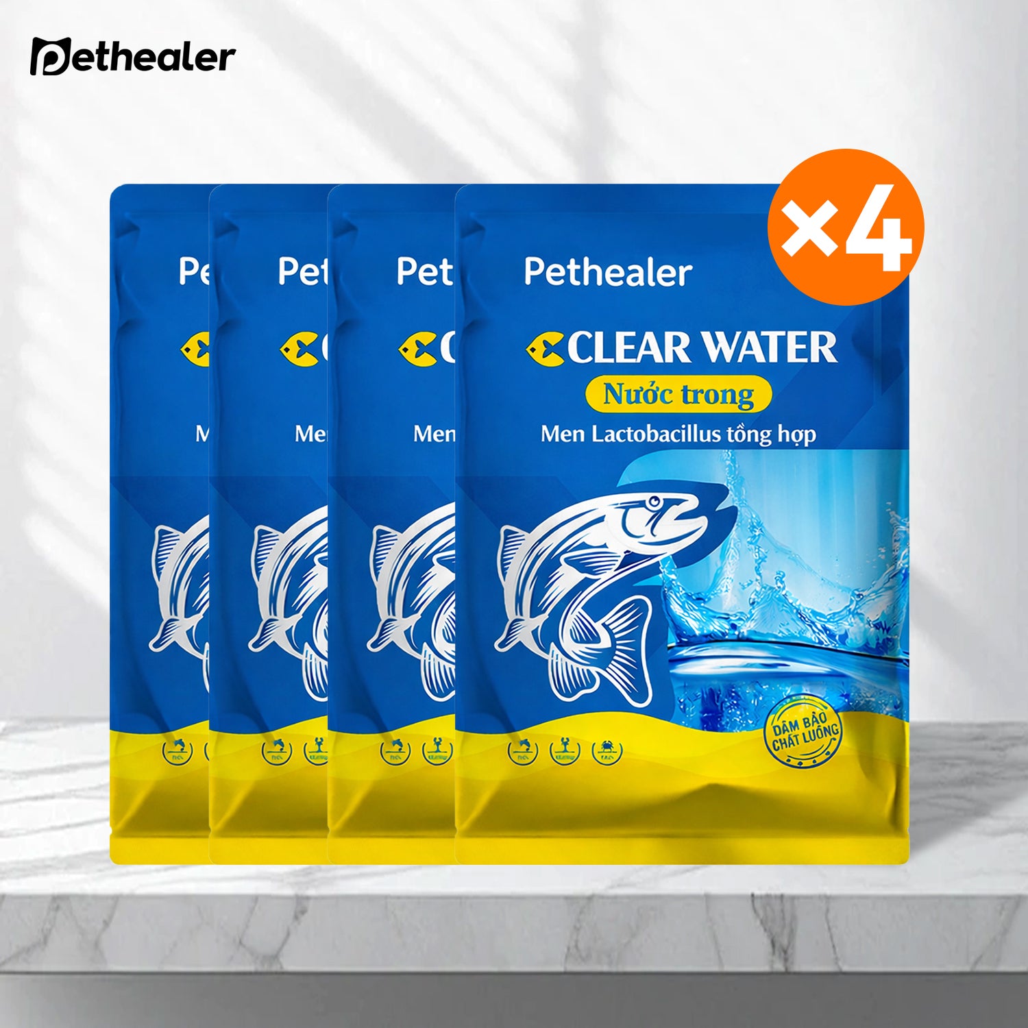 Phụ gia nuôi trồng thủy sản brand.pethealer
