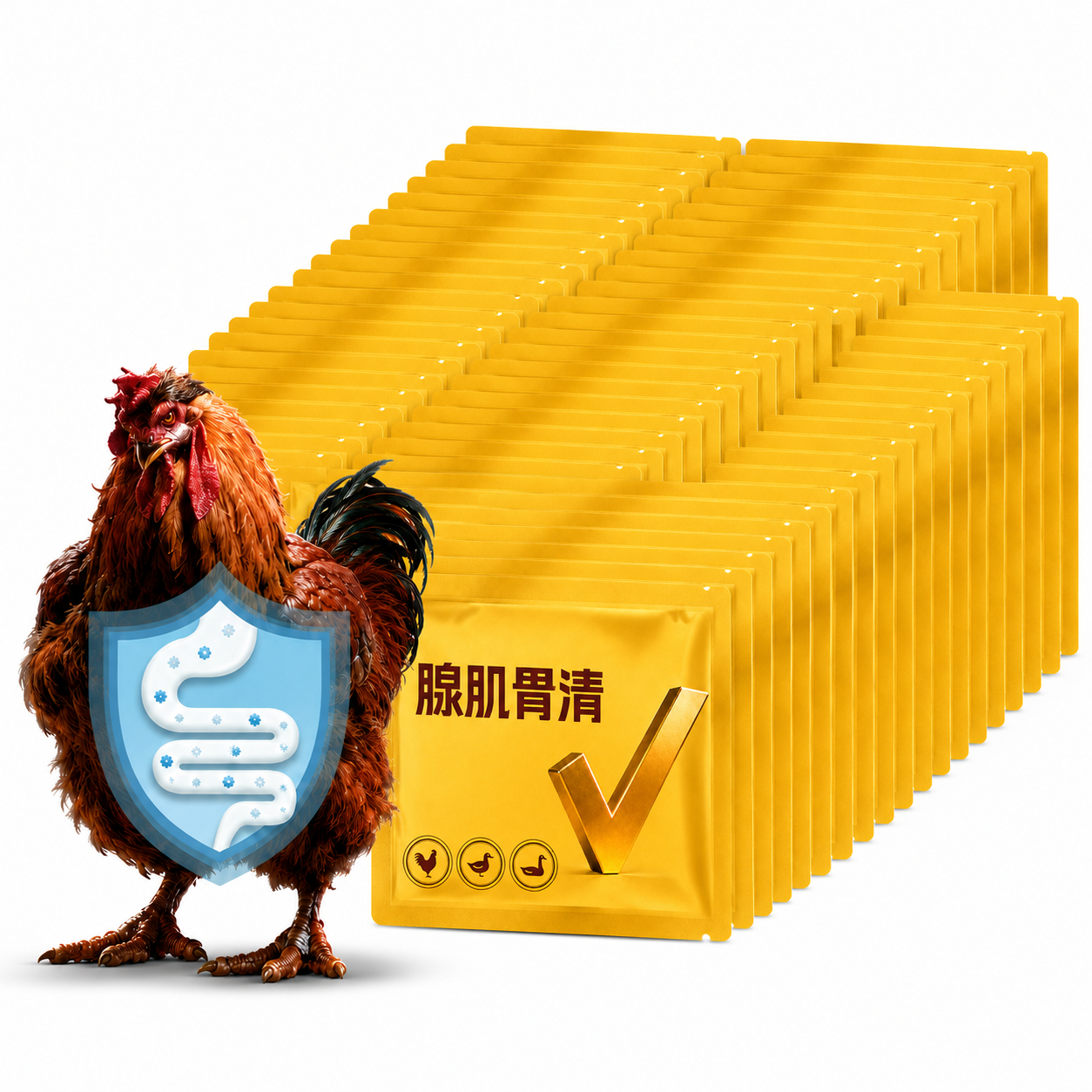 Bột Sơn Tra Cho Gà - Hỗ Trợ Tiêu Hóa, Giúp Gà Ăn Khỏe & Khỏe Đường Ruột | Gói 100g brand.pethealer