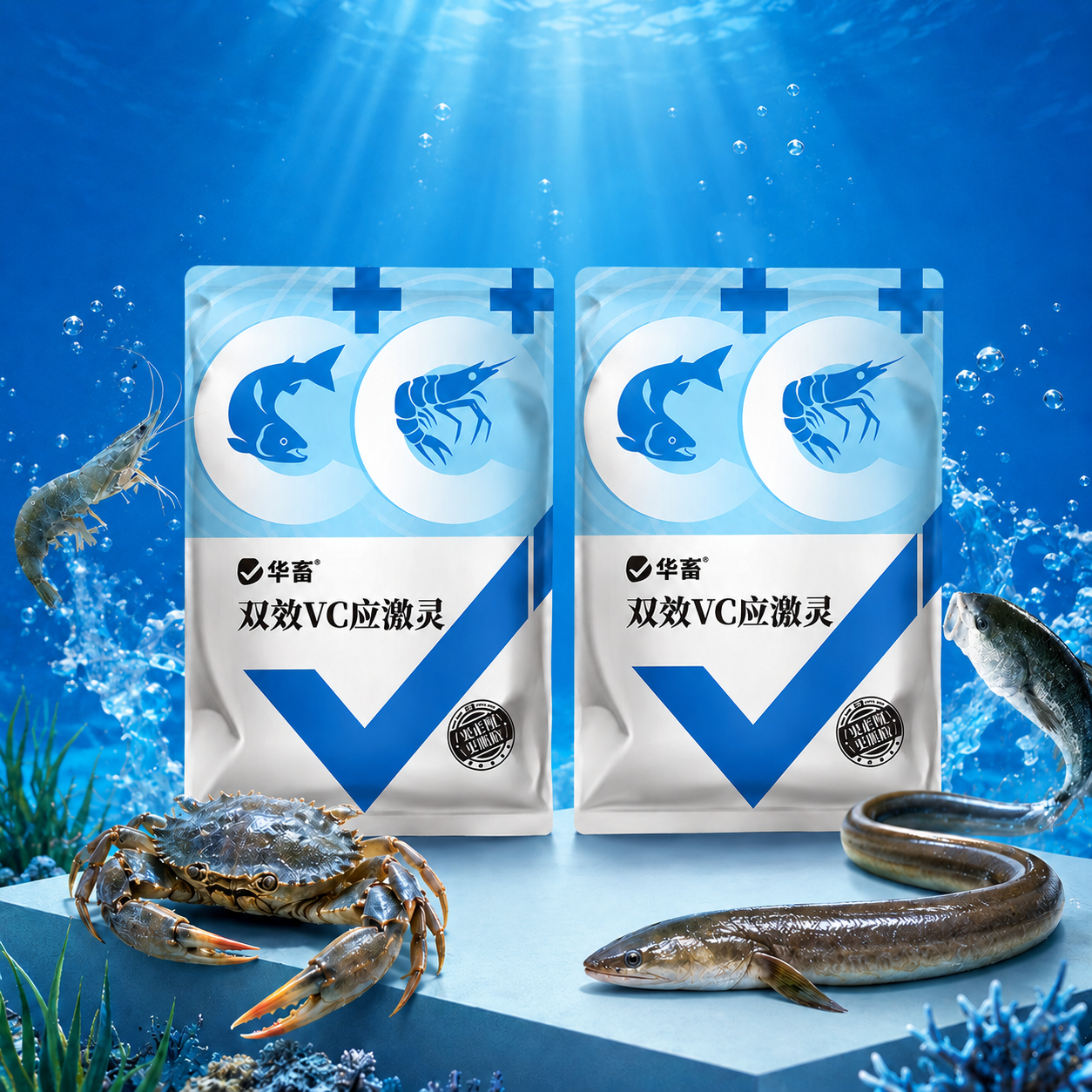 PETHEALER Vitamin C Thủy Sản 500g - Bổ Sung Vitamin Cho Tôm Cá, Hỗ Trợ Ổn Định Khi Stress brand.pethealer